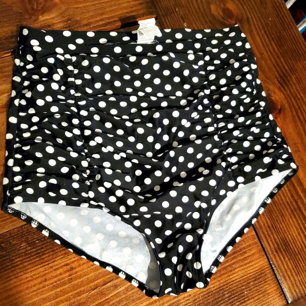 Rebel Circus high waisted swim bottoms